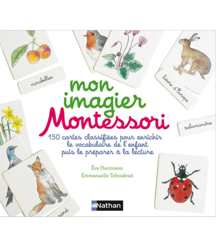 Imagier - coffret montessori