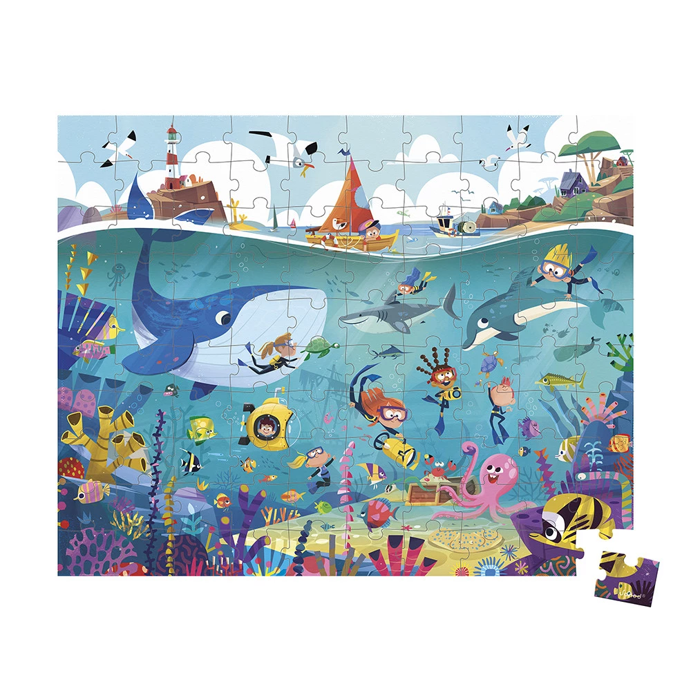 Puzzle les fonds marins - 100 pcs, photo 2 sur 2