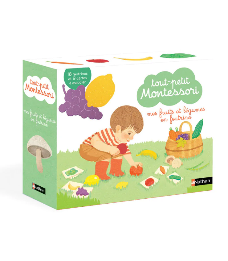 Les fruits et légumes - petit montessori